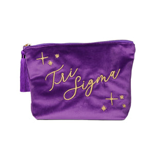 Tri Sigma VINTAGE VEGAS Cosmetic Pouch