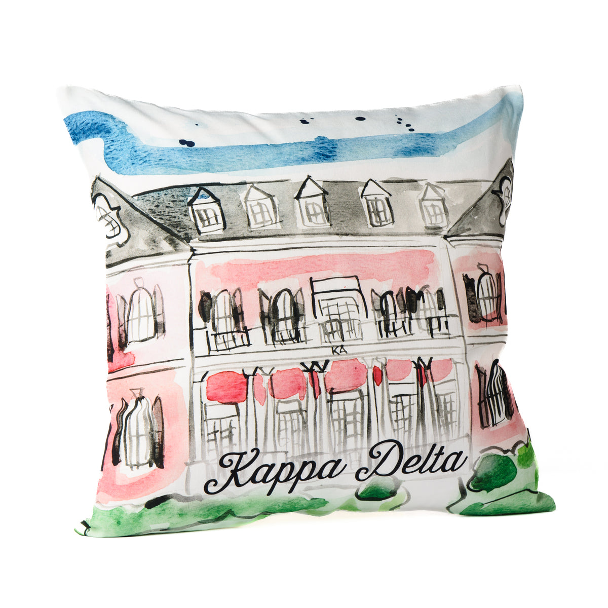 ALABAMA Sorority House Pillow – Over The Moon Greek - Main Image