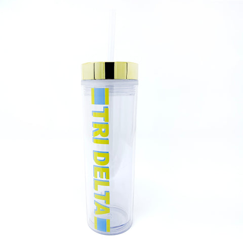 Tri-Delta Double Chambered Water Bottle