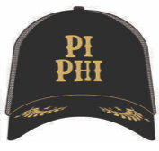 PI PHI Captain Styled Trucker Hat