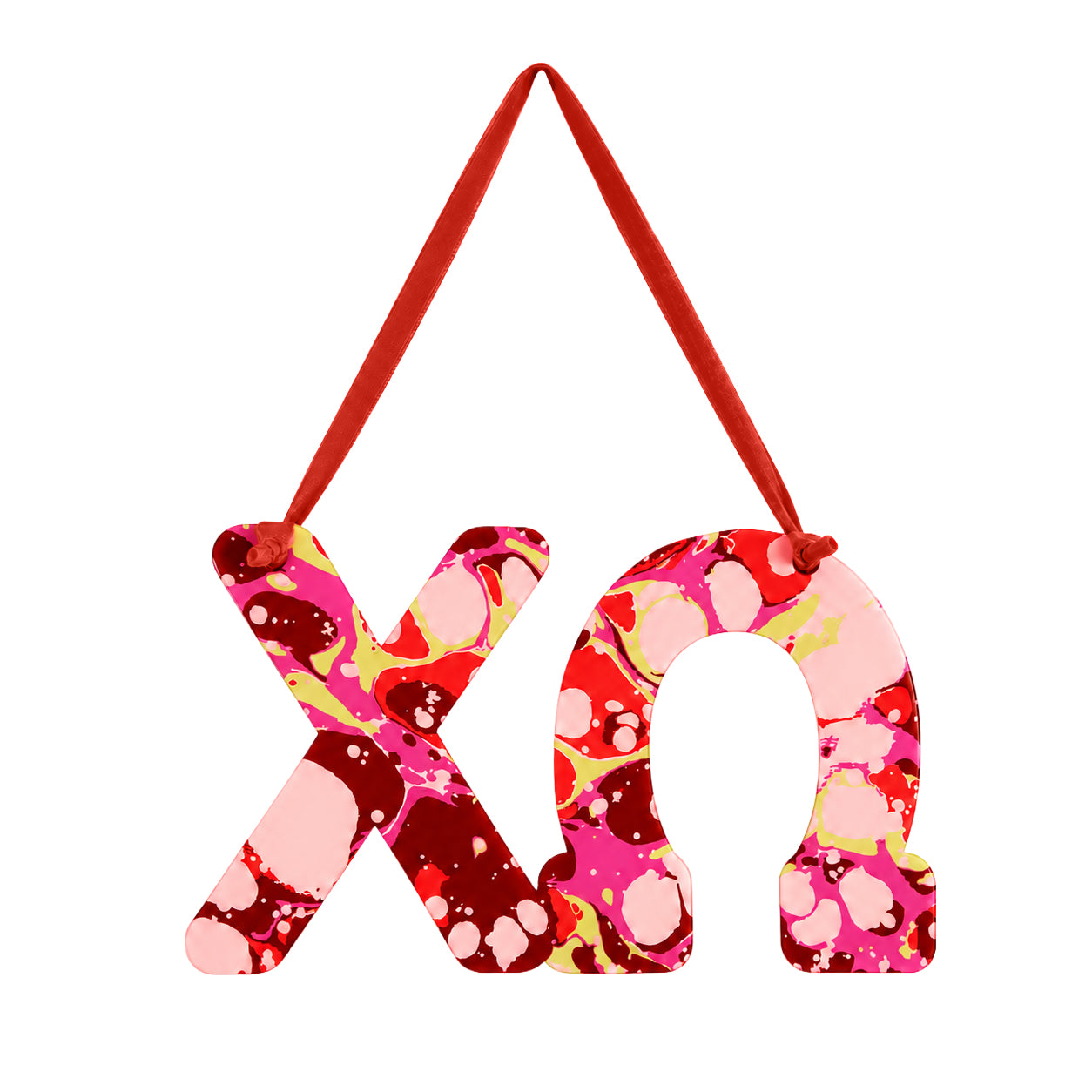 Sorority Acrylic Marbled Hangers