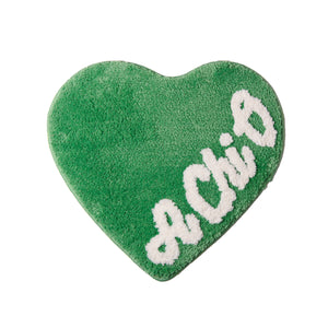 A Chi O Heart Mini-Rug