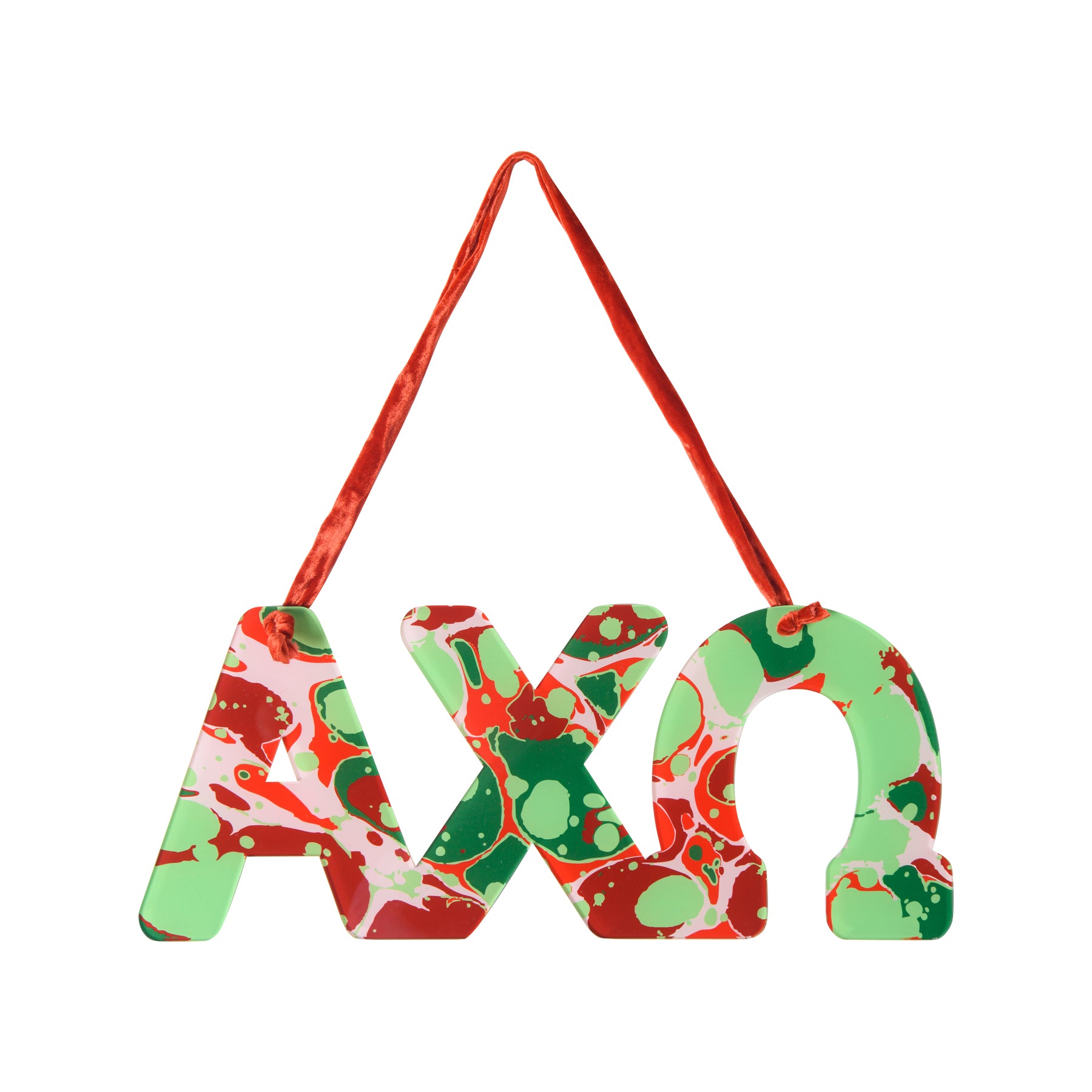 Sorority Acrylic Marbled Hangers