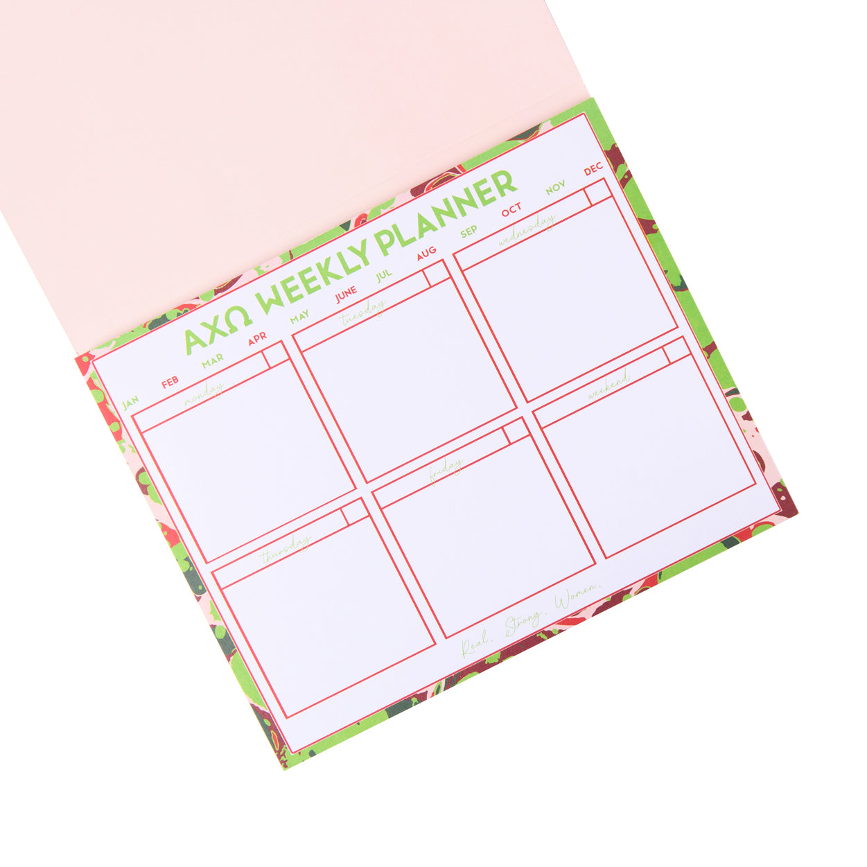 Alpha Chi Omega Desk Planner