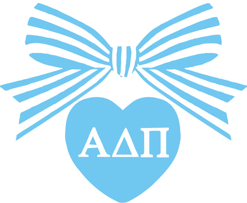 Alpha Delta Pi BOW-DACIOUS Decal