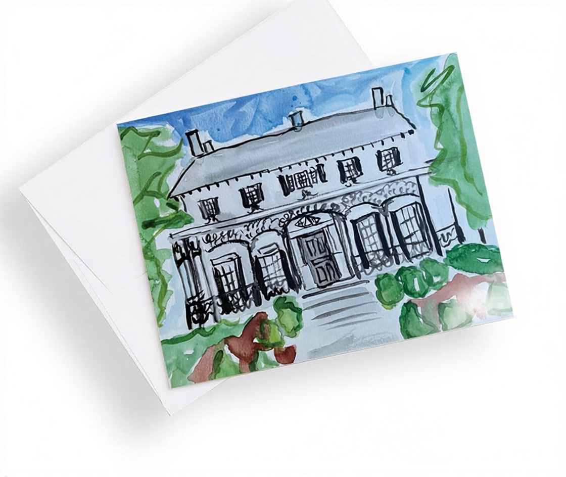 University of Georgia Sorority House Notecards