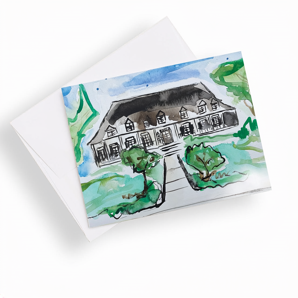 Louisiana State University Sorority House Notecards
