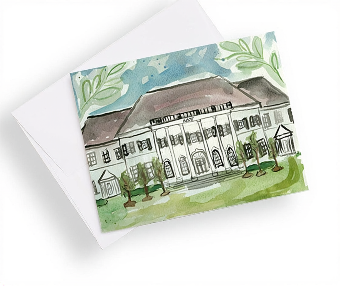 University of Mississippi Sorority House Notecards