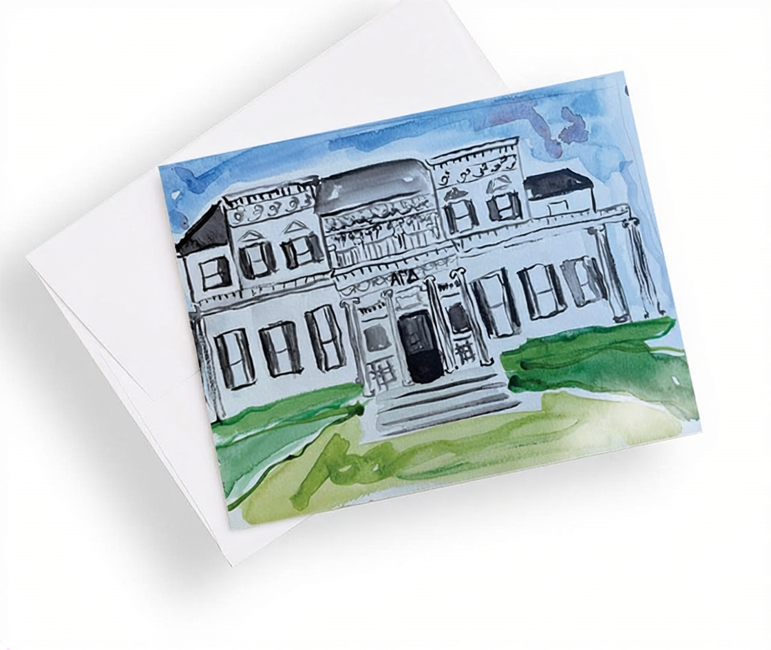 University of Georgia Sorority House Notecards
