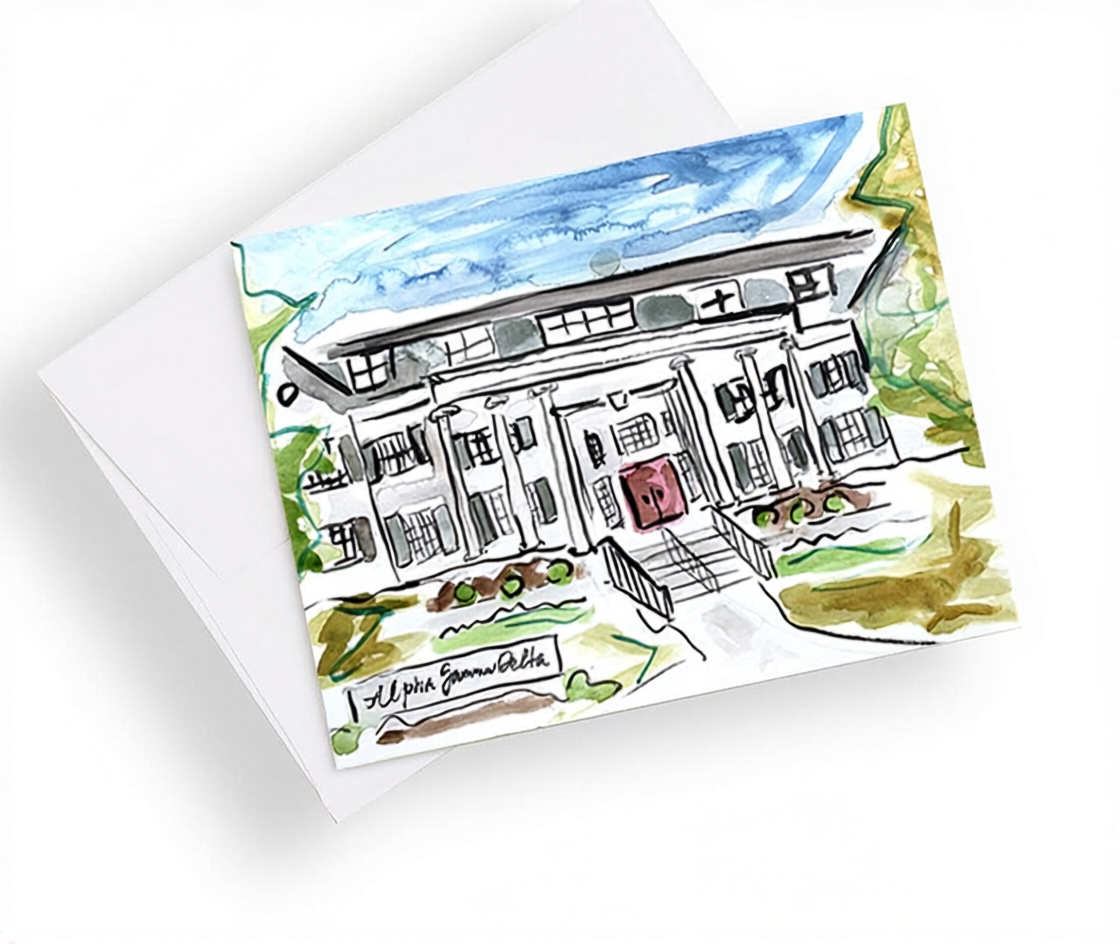 University of Oklahoma House Notecards