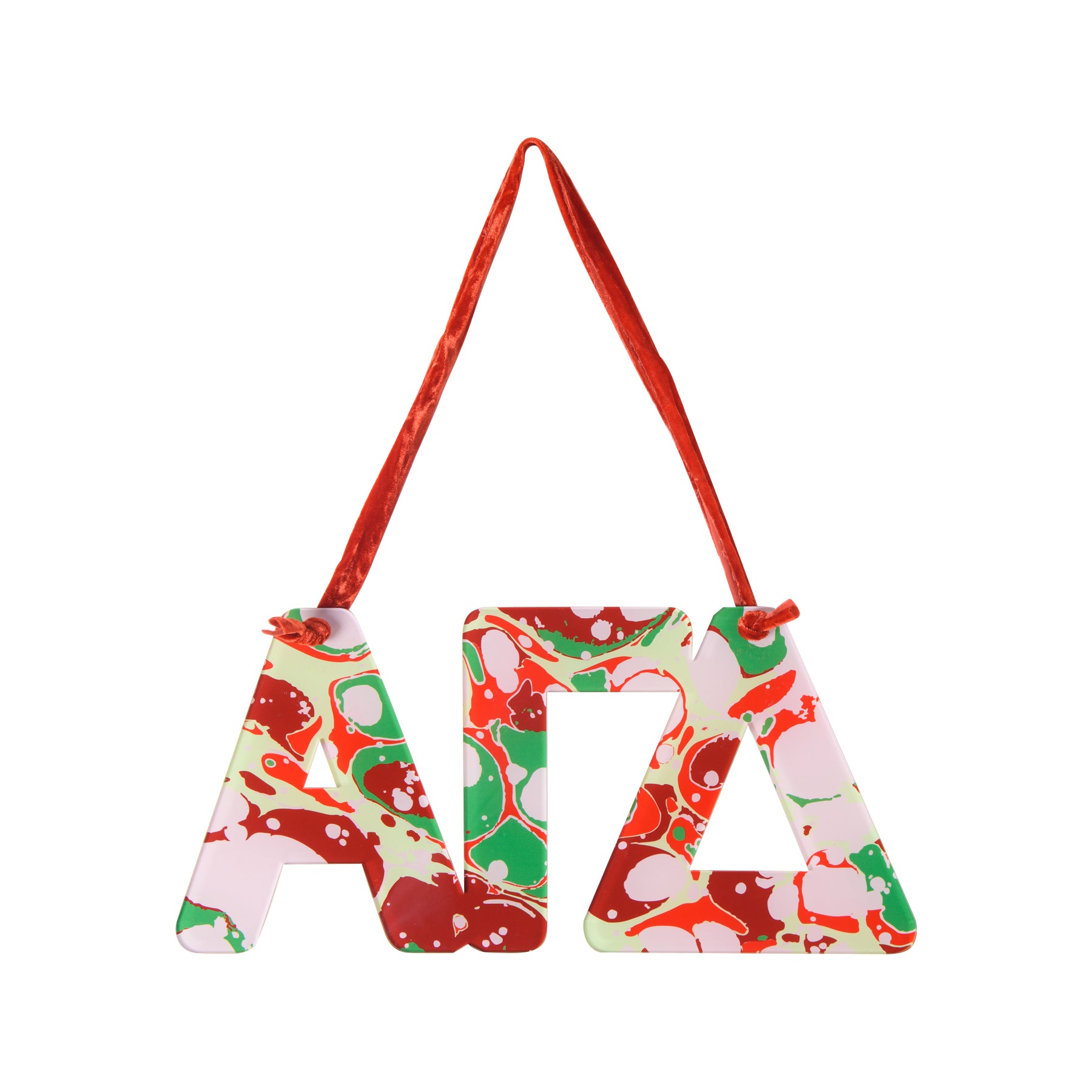 Sorority Acrylic Marbled Hangers