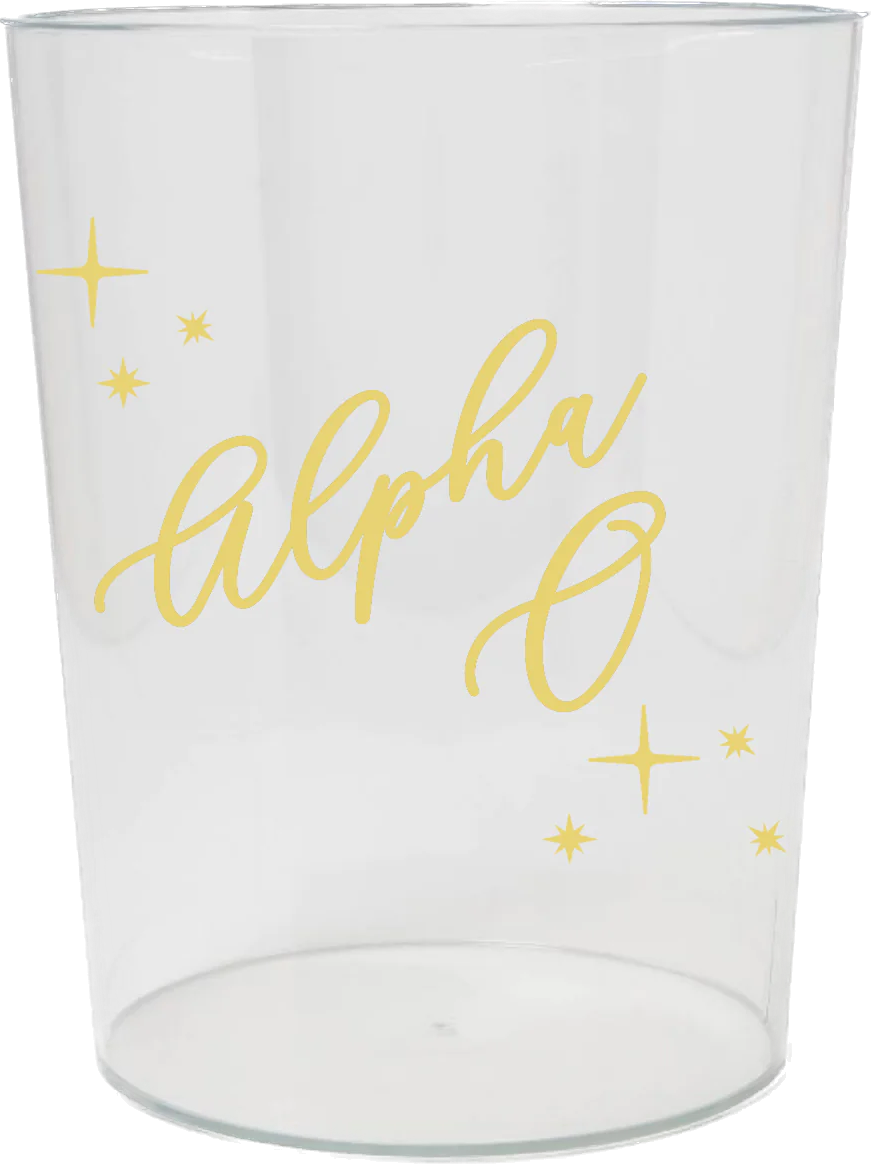 Alpha O VINTAGE VEGAS Wastebasket