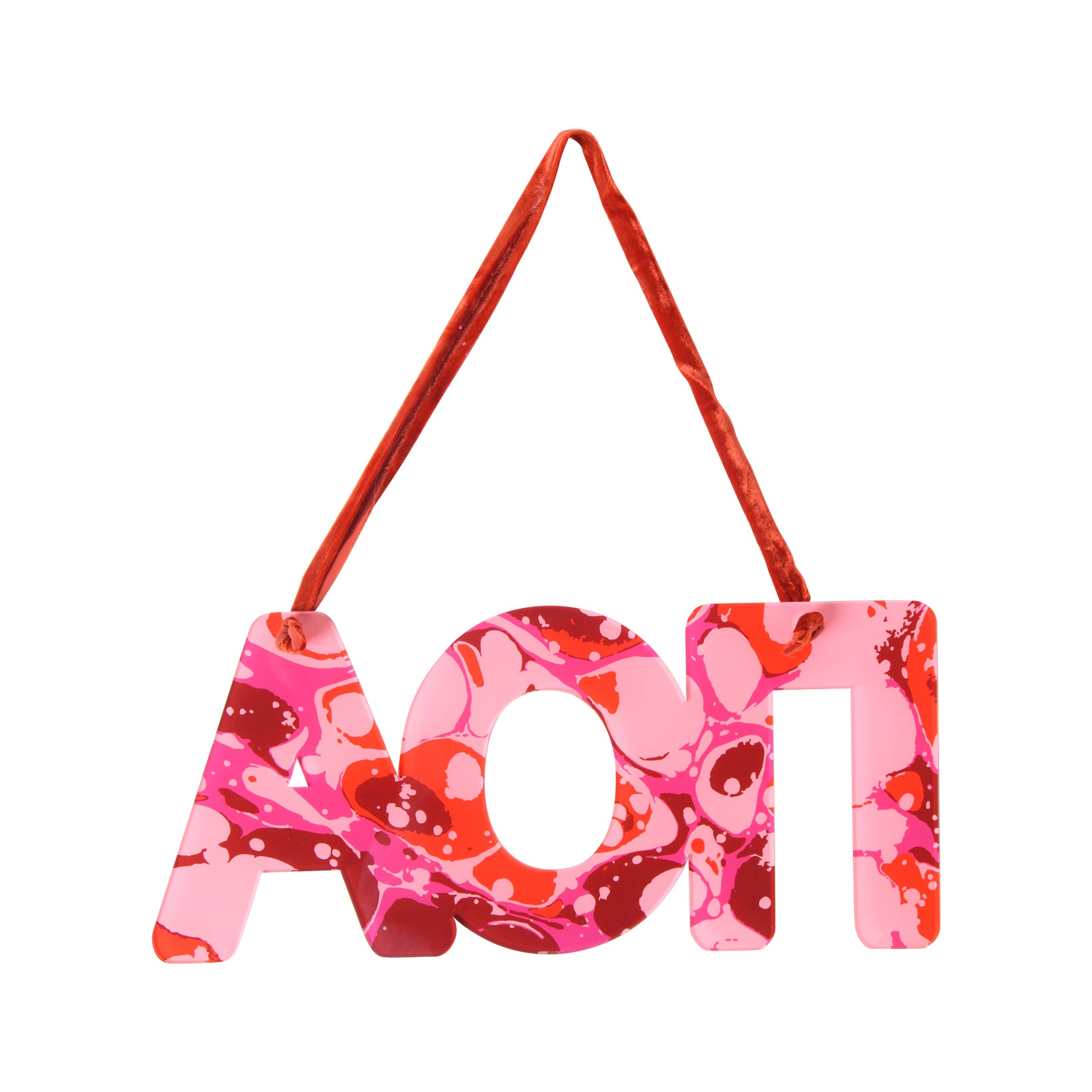 Sorority Acrylic Marbled Hangers