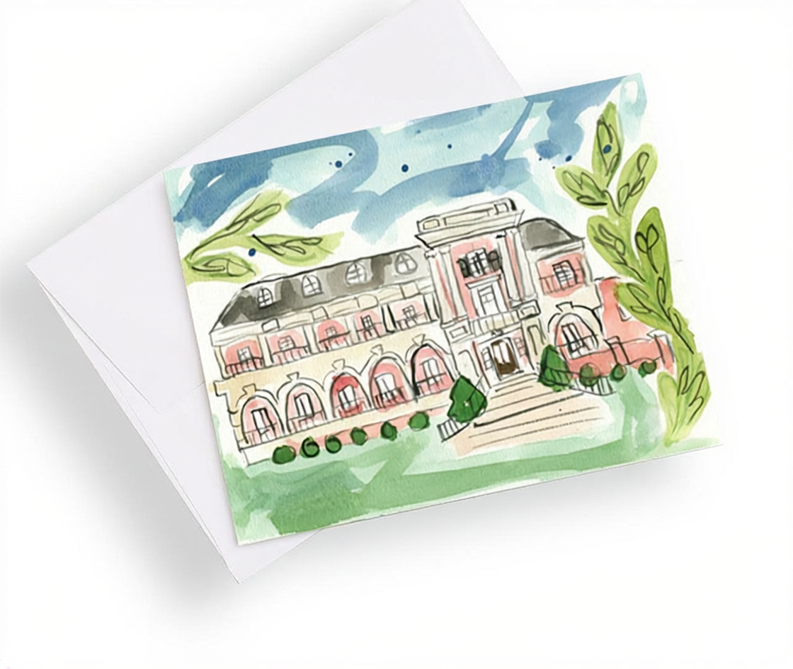 University of Alabama Sorority House Notecards
