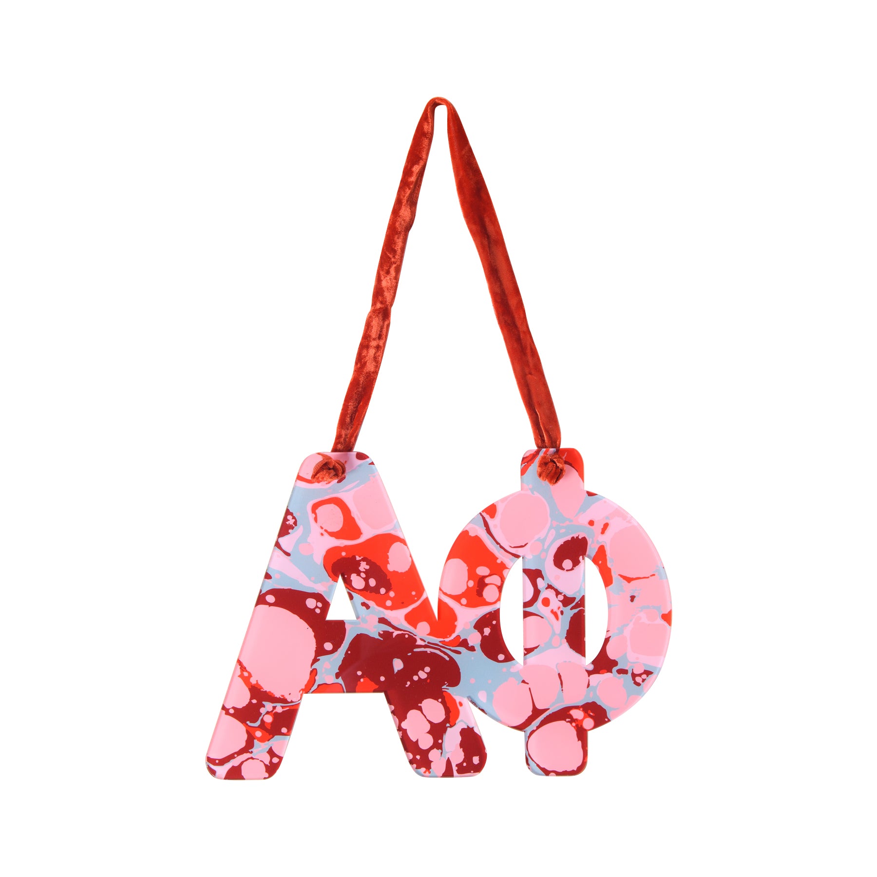 Sorority Acrylic Marbled Hangers