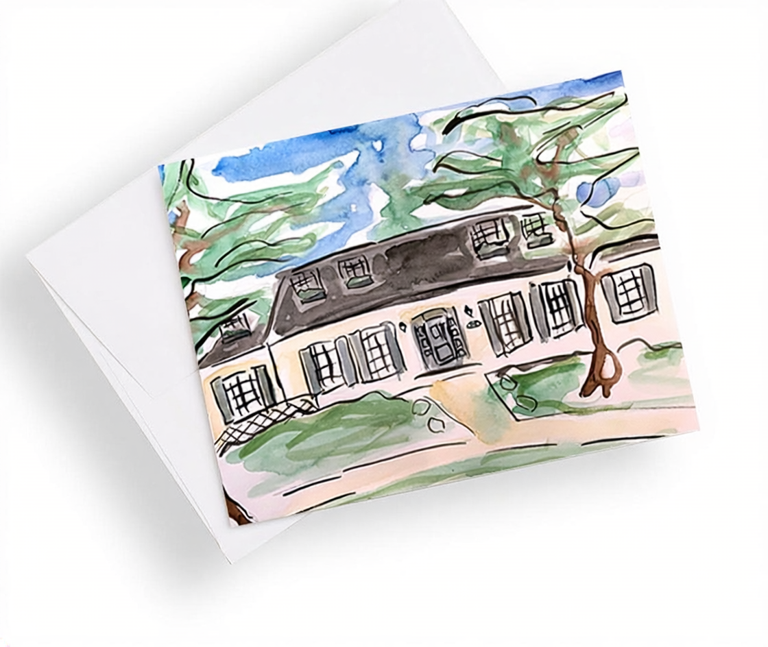Oklahoma State University Sorority House Notecards