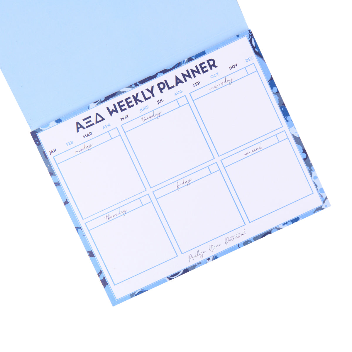 Alpha Xi Delta Desk Planner