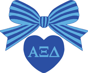 Alpha Xi Delta BOW-DACIOUS Decal