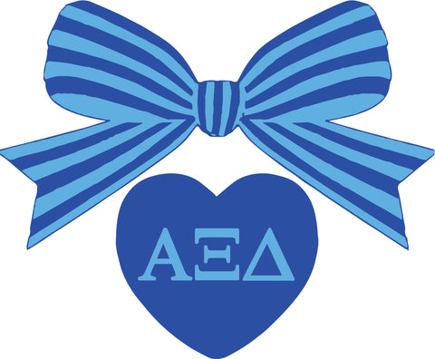 Alpha Xi Delta BOW-DACIOUS Decal