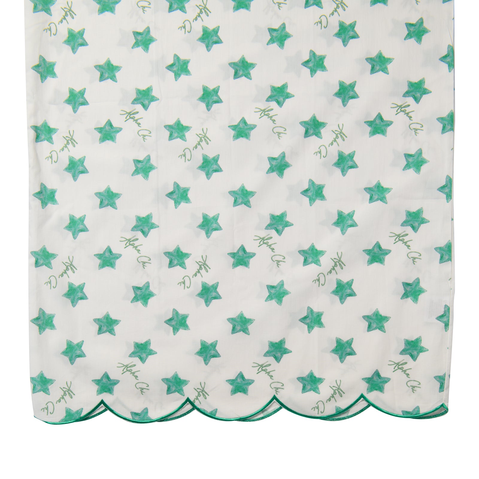 Alpha Chi Omega Scalloped Pillowcase