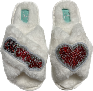 Chi Omega GLAM SLIPPERS