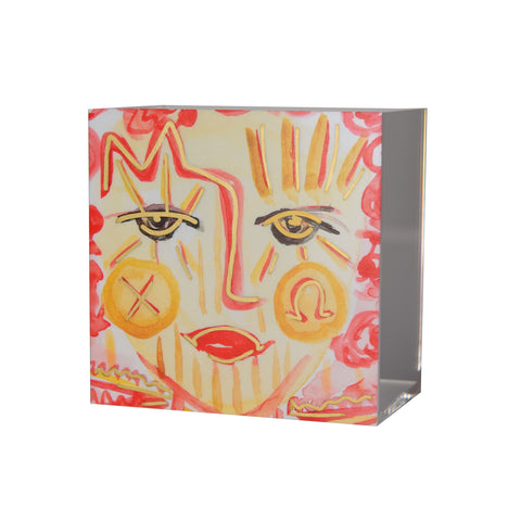 Chi Omega FANCY SISTER Acrylic Box