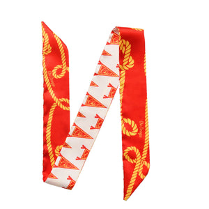 Chi Omega Skinny Scarf