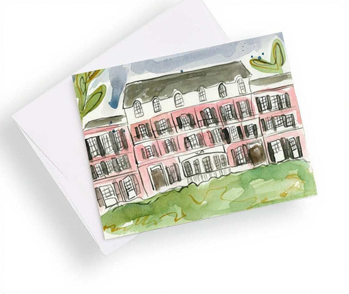 University of Alabama Sorority House Notecards