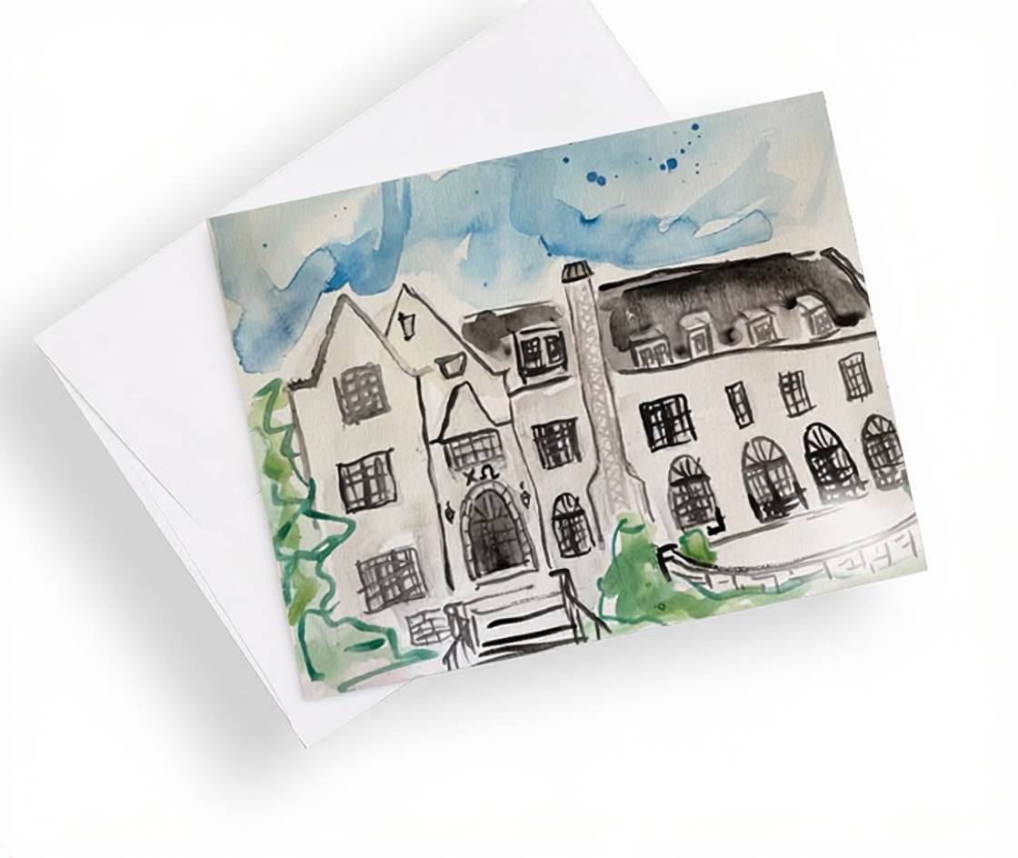 Oklahoma State University Sorority House Notecards