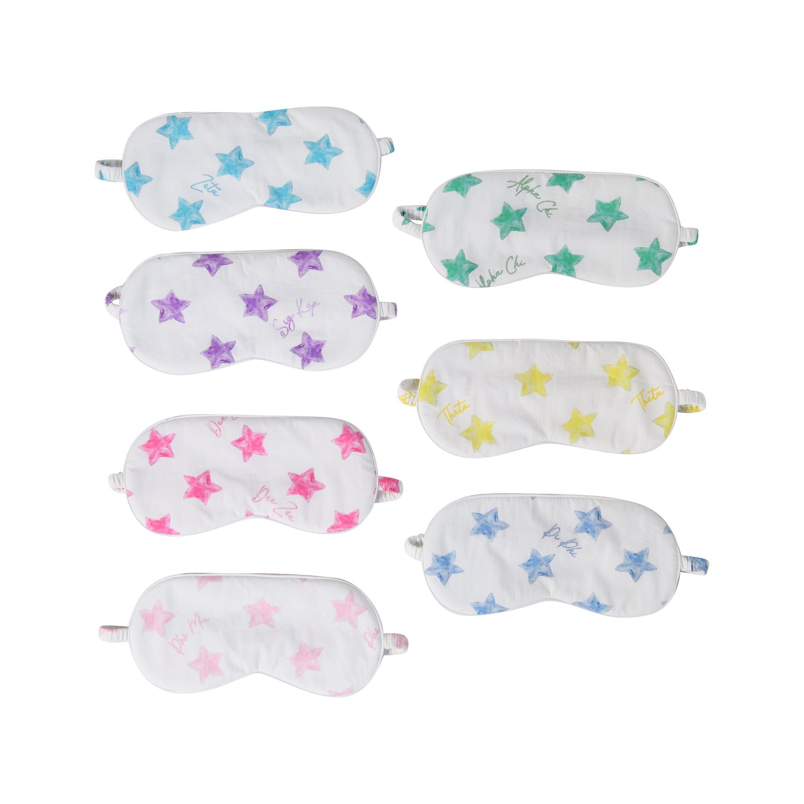 Alpha Delta Pi Sateen Sleep Mask