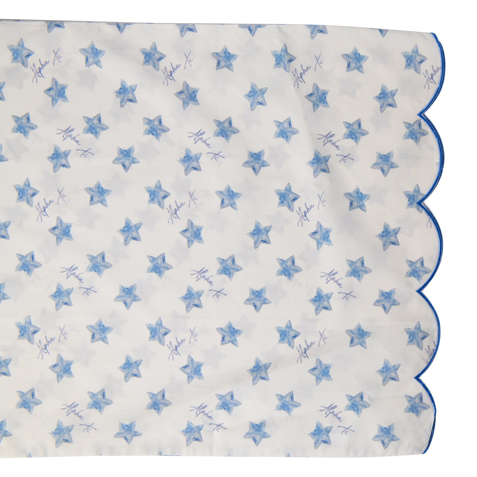 Sorority Scalloped Pillowcase