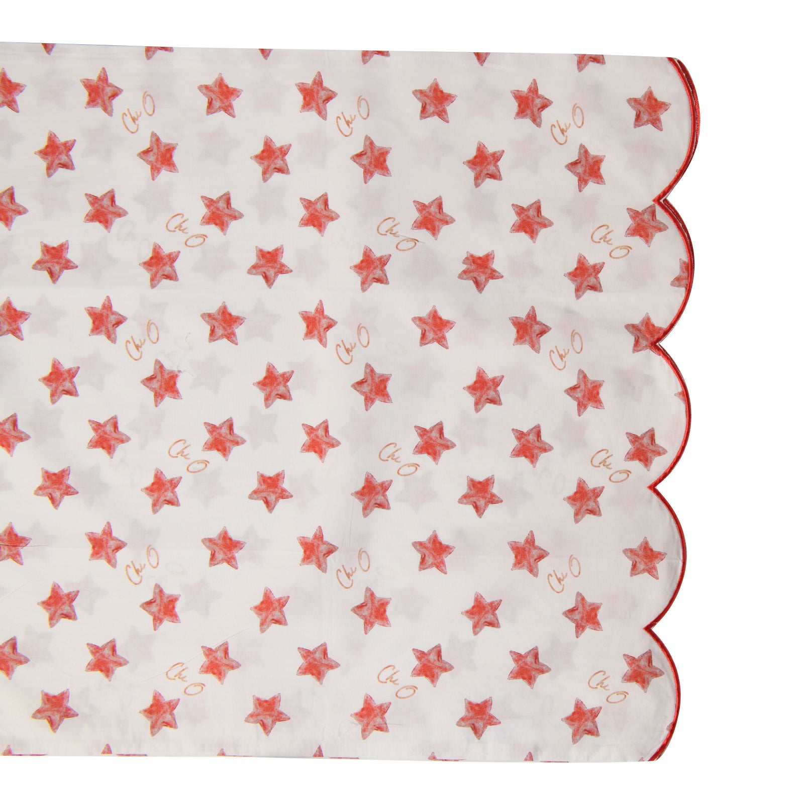Sorority Scalloped Pillowcase