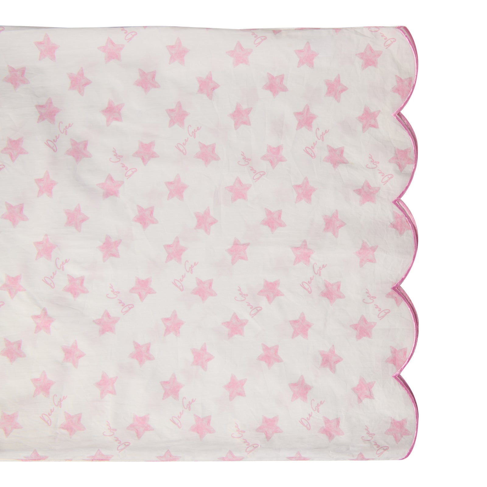 Sorority Scalloped Pillowcase