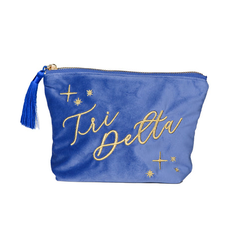 Tri Delta VINTAGE VEGAS Cosmetic Pouch