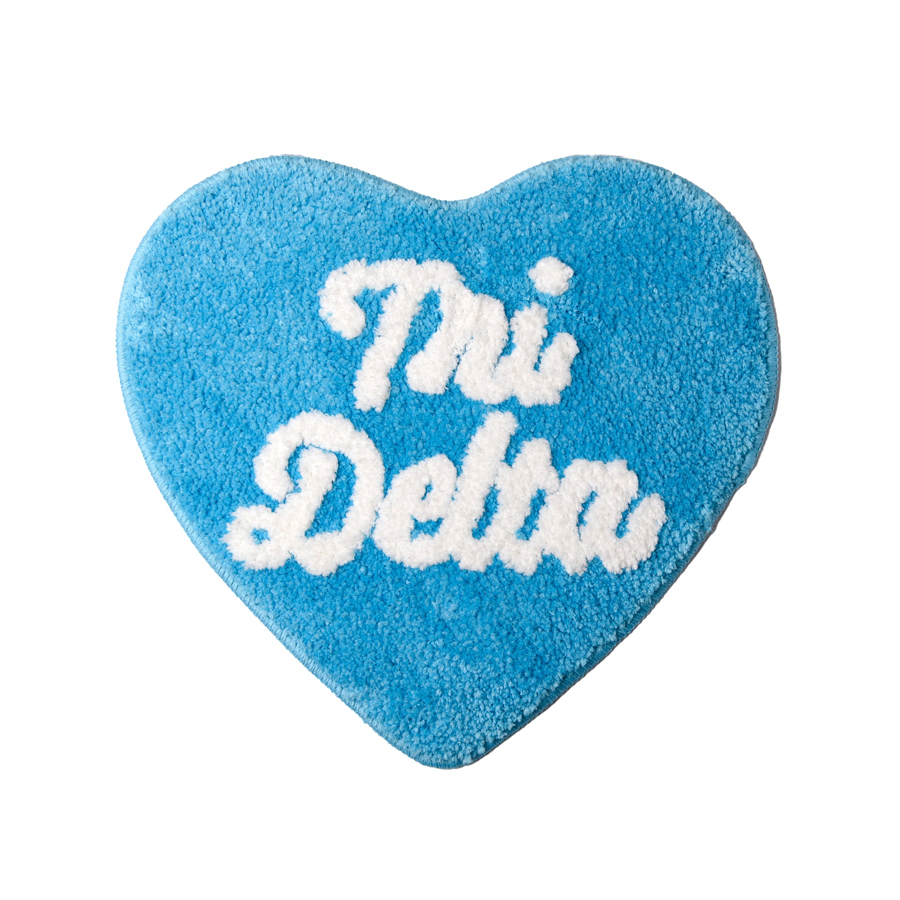 Tri-Delta Heart Mini-Rug