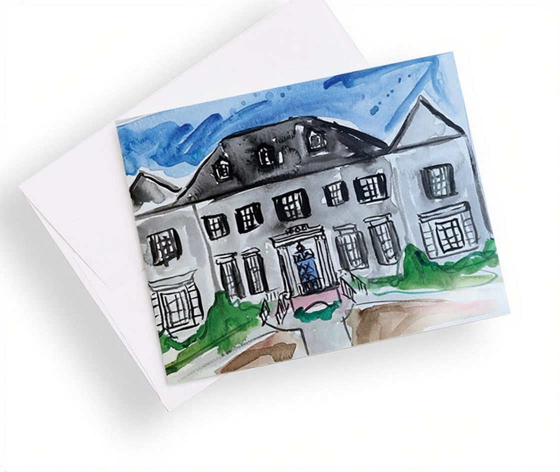 University of Georgia Sorority House Notecards