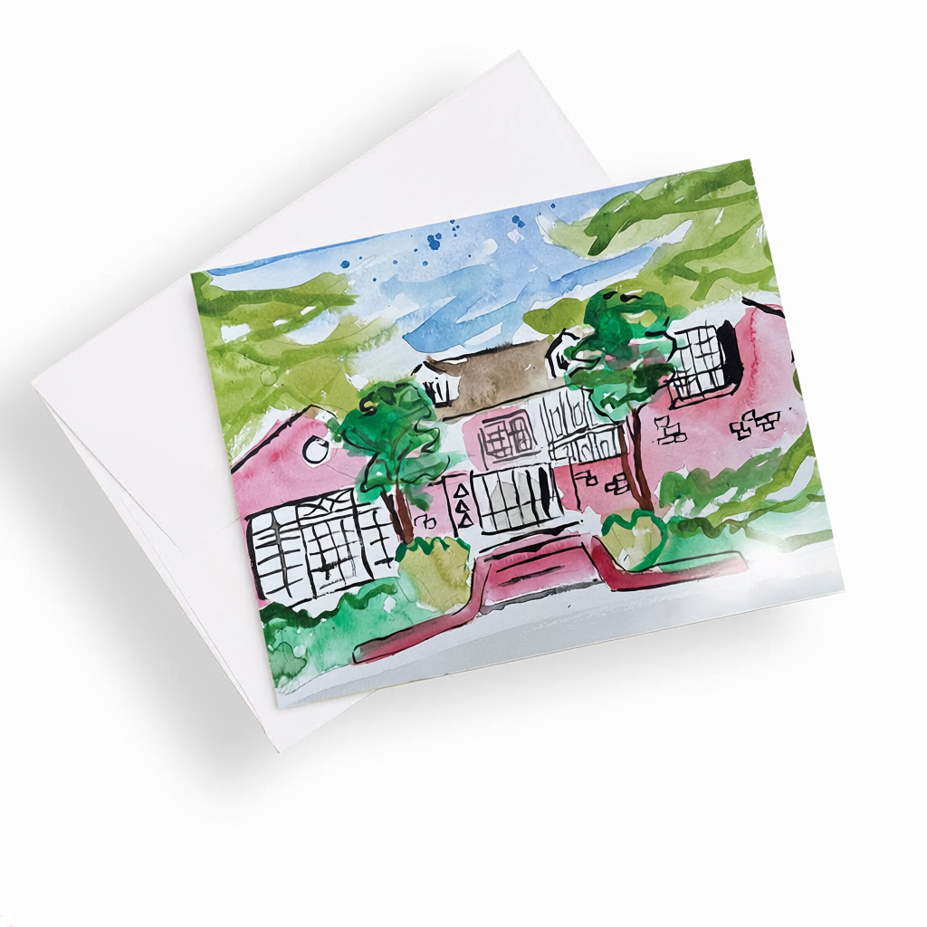 Louisiana State University Sorority House Notecards