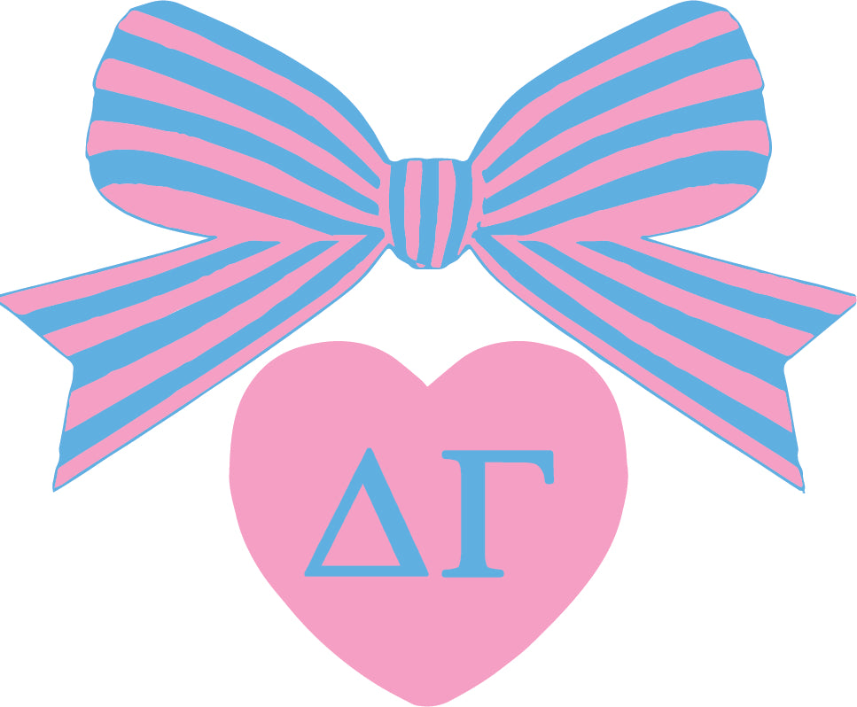 Delta Gamma BOW-DACIOUS Decal