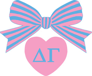 Delta Gamma BOW-DACIOUS Decal