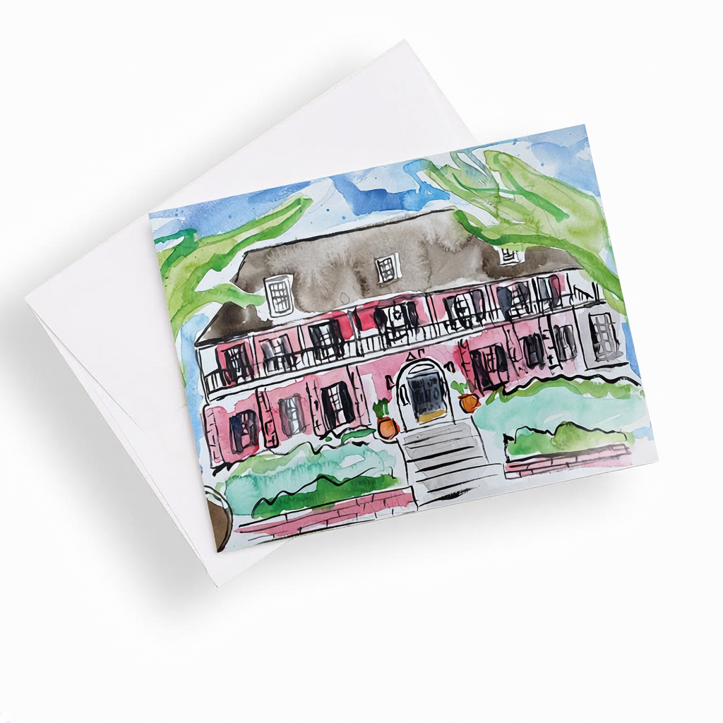 Louisiana State University Sorority House Notecards