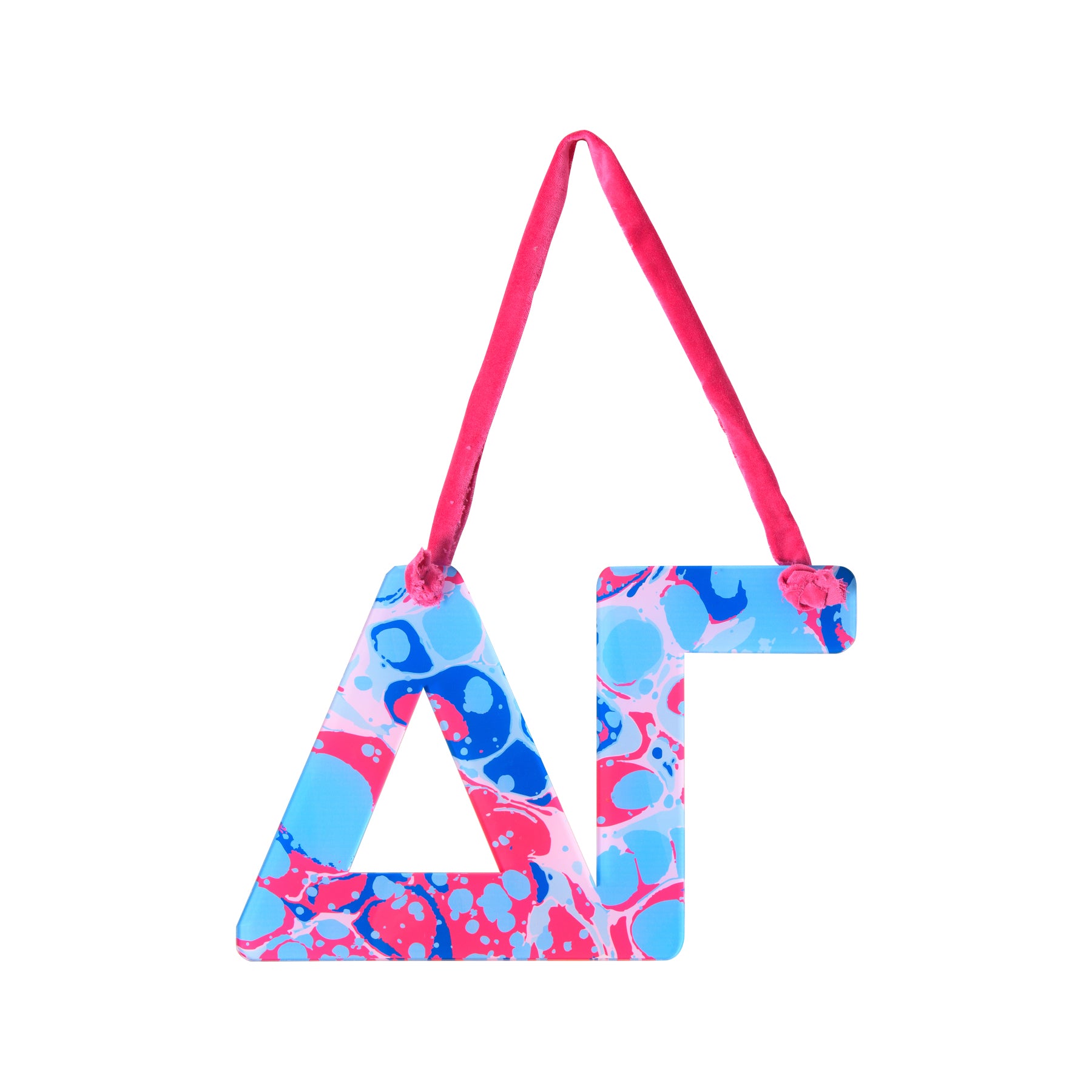 Sorority Acrylic Marbled Hangers