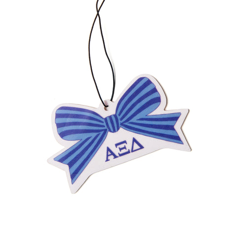 Alpha Xi Delta Bow Air Freshener