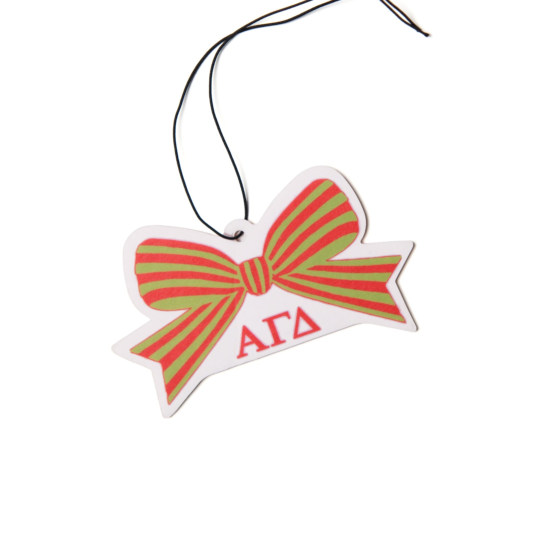 Alpha Gamma Delta Bow Air Freshener