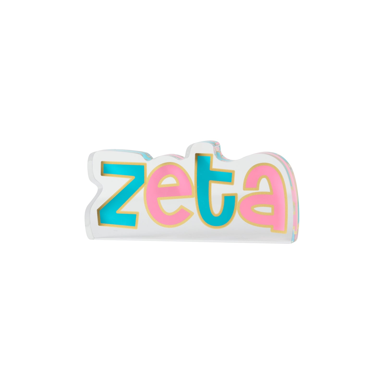 Zeta Acrylic Shelf Sitter