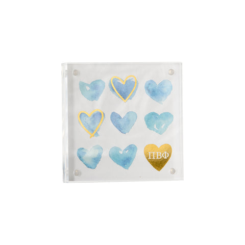 Pi Beta Phi Heart Mini Print