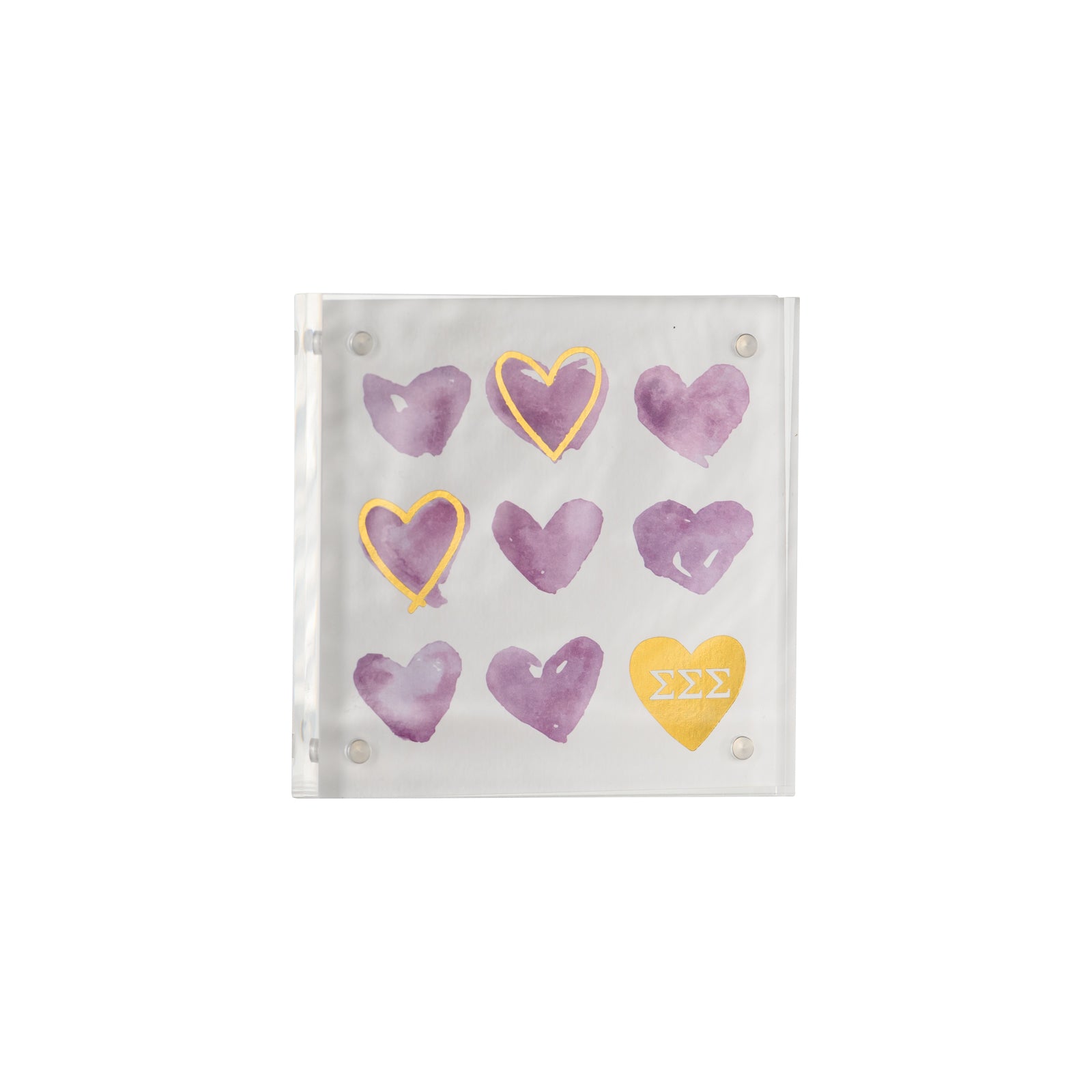 Sorority Heart Mini Print