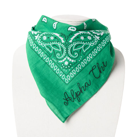 ALPHA CHI Bandana