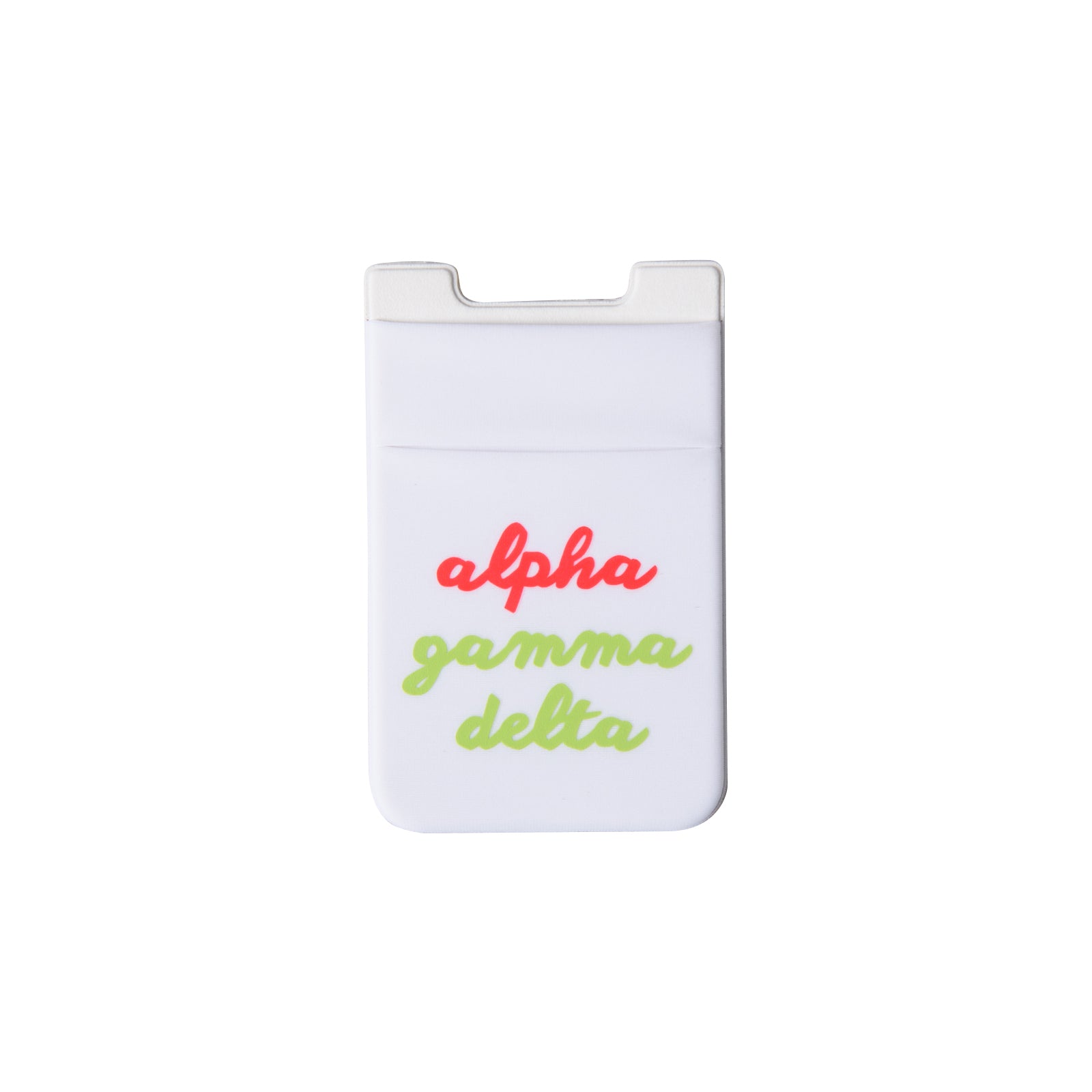 ALPHA GAMMA DELTA Stretchy Cell Phone Cling