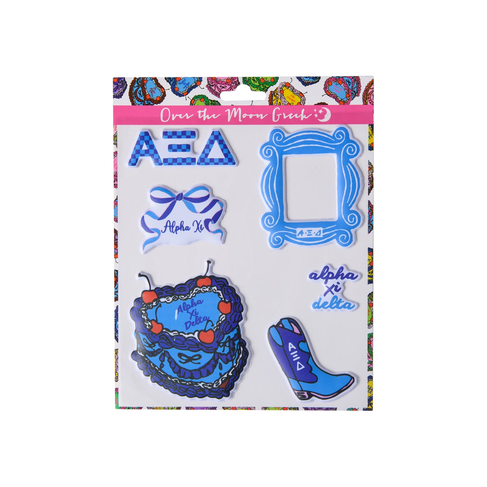 Sorority Puffy Sticker Sheet