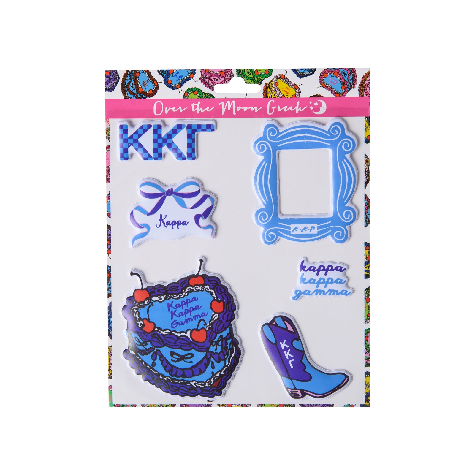 Sorority Puffy Sticker Sheet